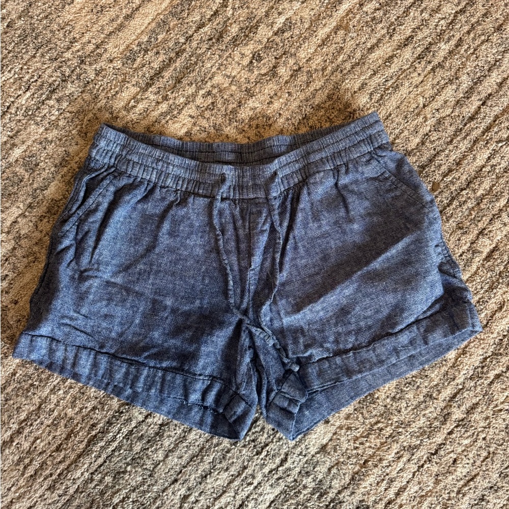 Old Navy denim color linen Women's Shorts
